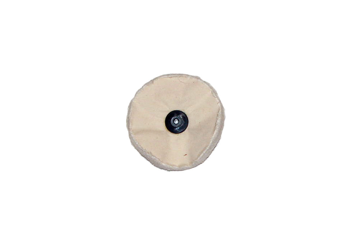 Grobet USA® 17.721 Finex Muslin Buff, 5″ X 54 Ply, Plastic Center, EA