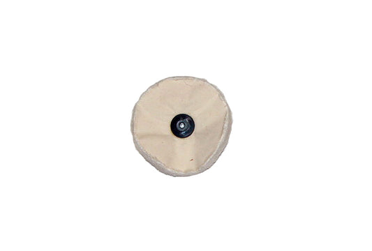 Grobet USA® 17.721 Finex Muslin Buff, 5″ X 54 Ply, Plastic Center, EA
