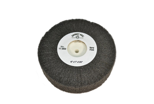 Grobet USA® 17.802 Silicon Oxide Flap Wheels, Very Fine, 4″ X 1″, EA