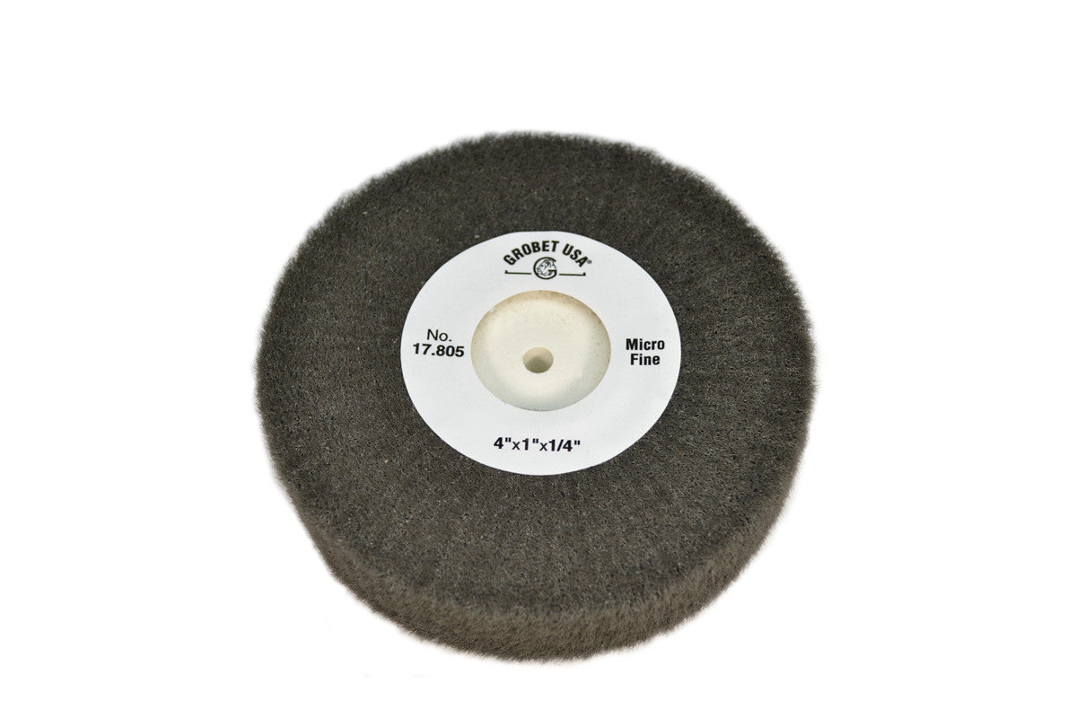 Grobet USA® 17.805 Silicon Oxide Flap Wheels, Micro Fine, 4″ X 1″, EA