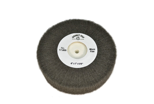 Grobet USA® 17.805 Silicon Oxide Flap Wheels, Micro Fine, 4″ X 1″, EA
