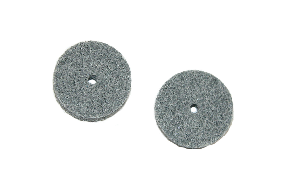 Grobet USA® 17.875 Miniature Matte Finishing Wheel, 1″, Fine, EA