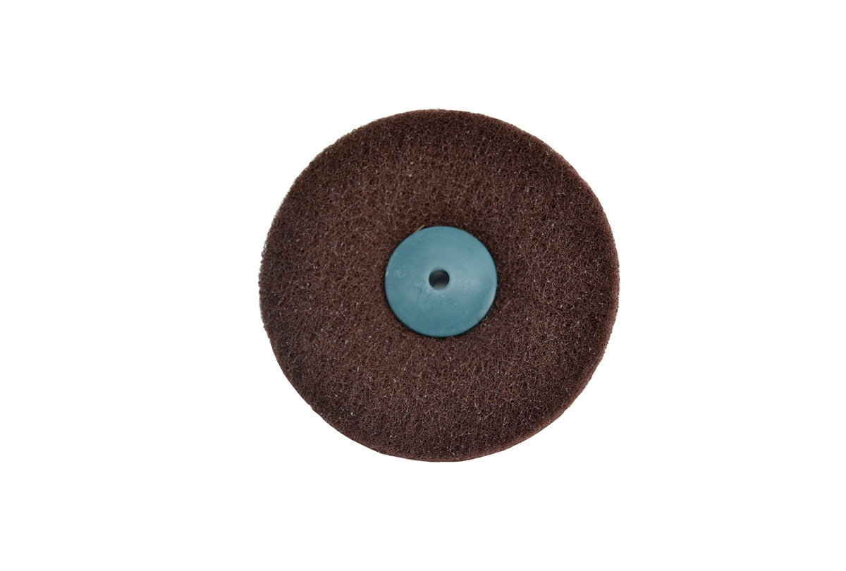 Grobet USA® 17.893 Satin Finish Buff, 4″ X 2 Ply, Fine, EA