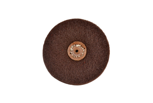 Grobet USA® 17.896 Satin Finish Buff, 4″ X 3 Ply, Fine, EA
