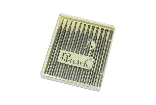 Grobet USA® 18.161 Busch Bur, 90° Hart, Set Of 12, EA