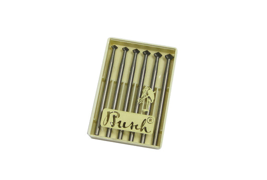 Grobet USA® 18.164 Busch Bur, 90° Hart, Set Of 6, EA