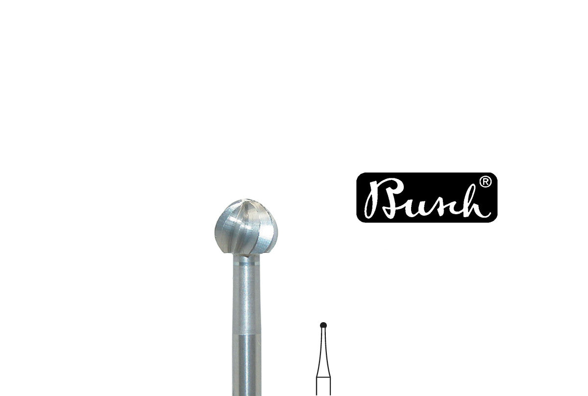 Grobet USA® 18.183 Busch Bur, Round, Fig. 1, Size 011, EA