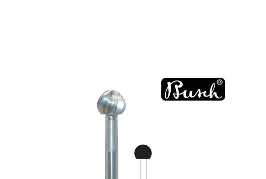 Grobet USA® 18.216 Busch Bur, Round, Fig. 1, Size 065, EA