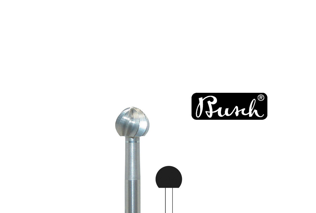 Grobet USA® 18.224 Busch Bur, Round, Fig. 1, Size 085, EA