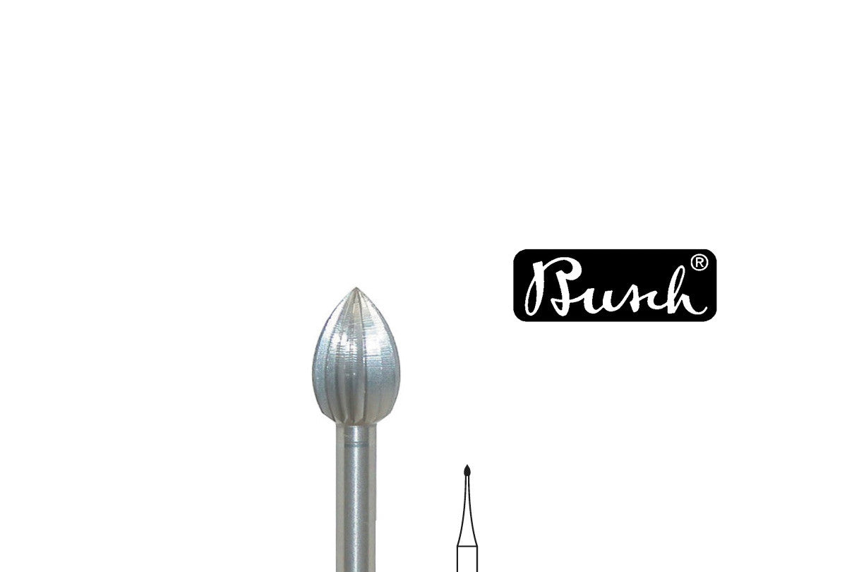 Grobet USA® 18.238 Busch Bur, Bud, Fig. 6, Size 007, EA