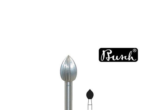 Grobet USA® 18.258 Busch Bur, Bud, Fig. 6, Size 045, EA