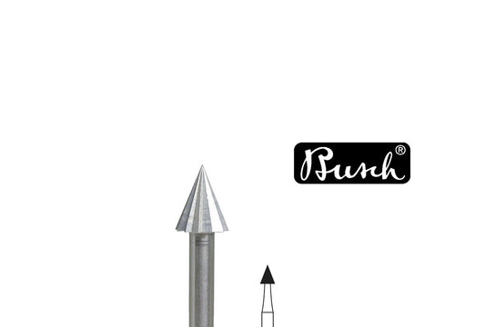 Grobet USA® 18.302 Busch Bur, Cone, Fig. 5, Size 031, EA