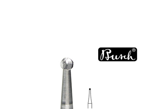 Grobet USA® 18.322 Busch Bur, Round Carbide, Fig. 1Au, Size 011, EA