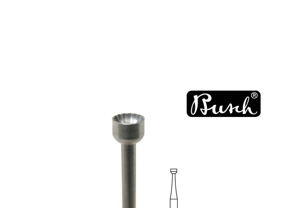 Grobet USA® 18.406 Busch Bur, Cup, Fig. 77B, Size 018, EA