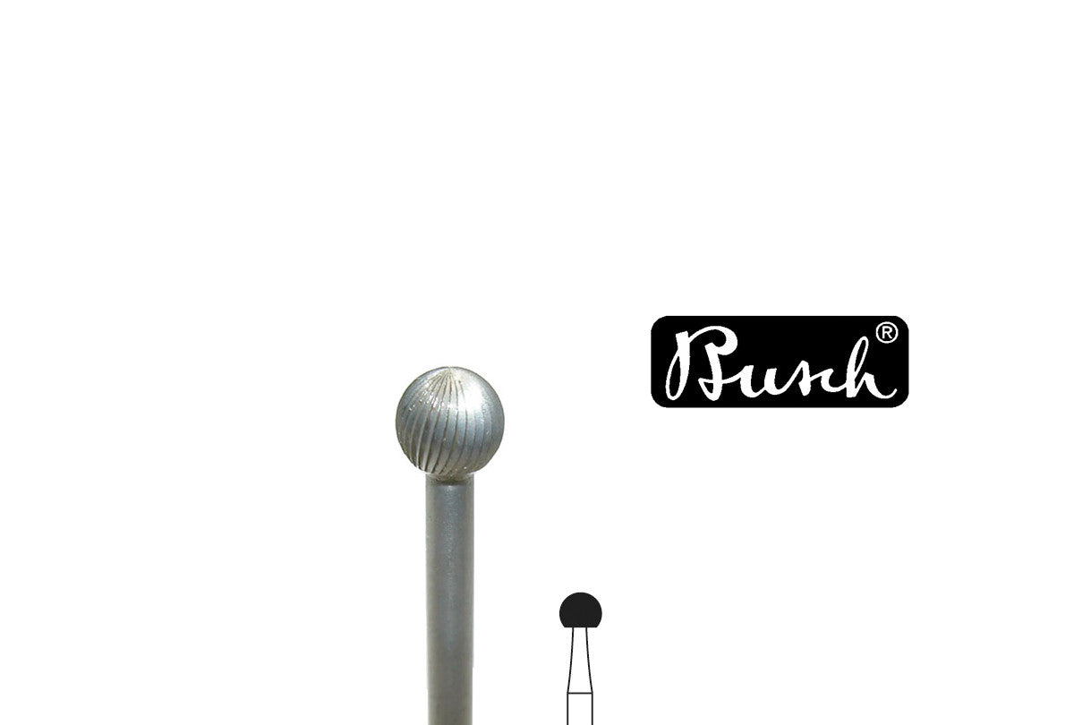 Grobet USA® 18.562 Busch Bur, Round Finishing, Fig. 145, Size 040, EA
