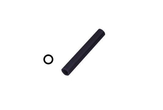 Grobet USA® 21.02715 Matt Ring Tube, Purple, With Centered Hole, EA