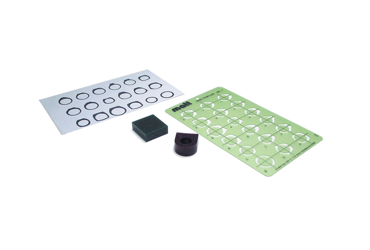Grobet USA® 21.02855 Matt Ring Template, EA