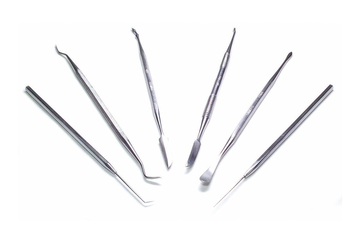 Grobet USA® 21.1 Set Of 6 Spatulas And Carvers, EA