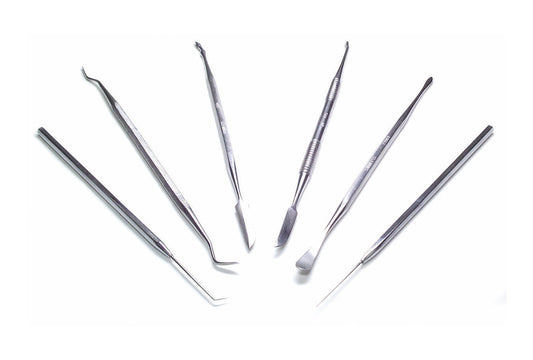 Grobet USA® 21.1 Set Of 6 Spatulas And Carvers, EA