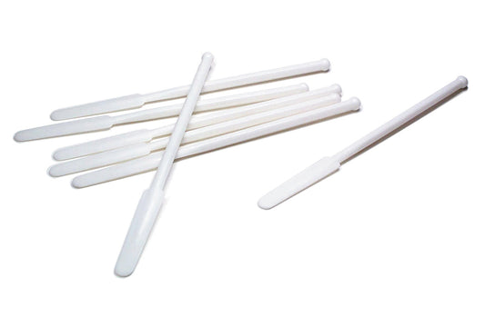 Grobet USA® 21.185 Dispatulas, Plastic Disposable Spatulas, Box Of 100, EA
