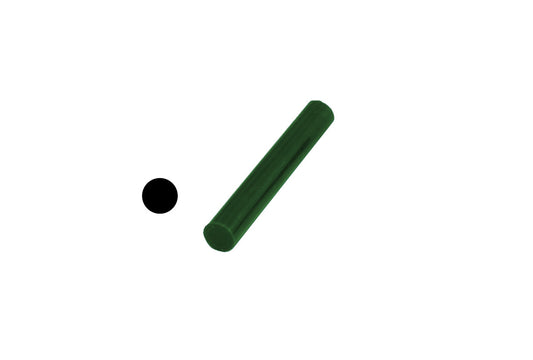 Grobet USA® 21.378 Ferris Wax, File-A-Wax Ring Tube, Solid Bar, Green, EA