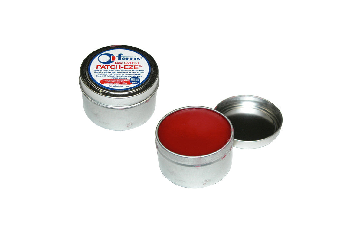 Grobet USA® 21.409 Repair Wax, Patch-Eze, Red, 4 Oz., EA
