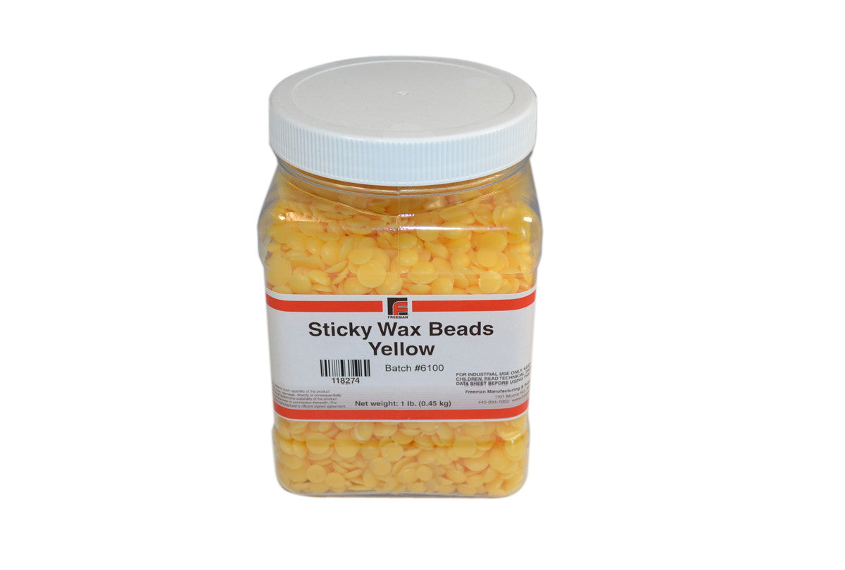 Grobet USA® 21.516 Sticky Wax BEAds, Yellow, EA