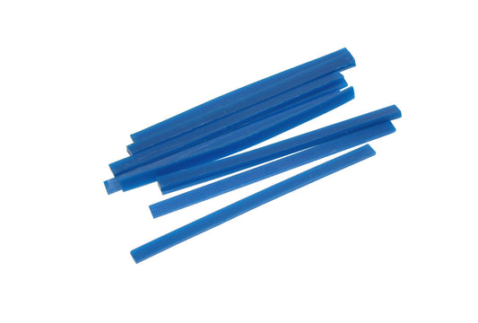 Grobet USA® 21.601 Blue Wax Wires, Rectangle, Gauge 8, 2 Oz. Box, EA