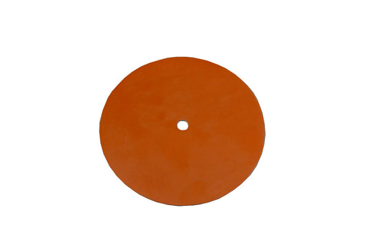 Grobet USA® 21.812 Red Silicon Pad, 7″ Diameter, 1/2″ Hole, EA