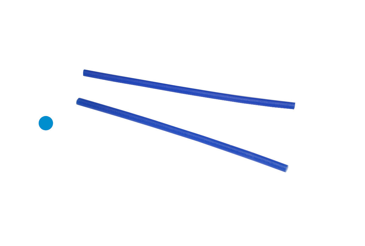Grobet USA® 21.903 Cowdery Profile Wax, Round, 2 Mm, Blue, EA