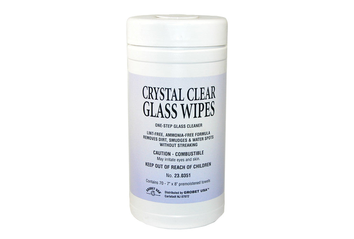 Grobet USA® 23.0351 Crystal ClEAr Glass Wipes, EA