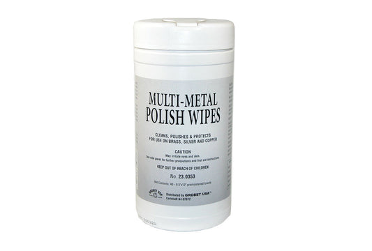 Grobet USA® 23.0353 Multi-Metal Polish Wipes, EA