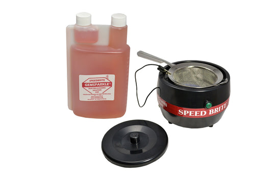 Grobet USA® 23.650X Speed Brite Ionic ClEAner, Counter Model, 220 Volt, EA
