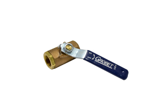 Grobet USA® 23.722G Ball Valve 1/2″, EA