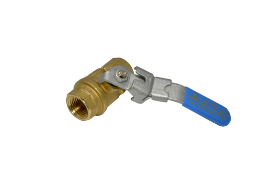 Grobet USA® 24.916 Ball Valve 1/2″, With Safety Lever, EA