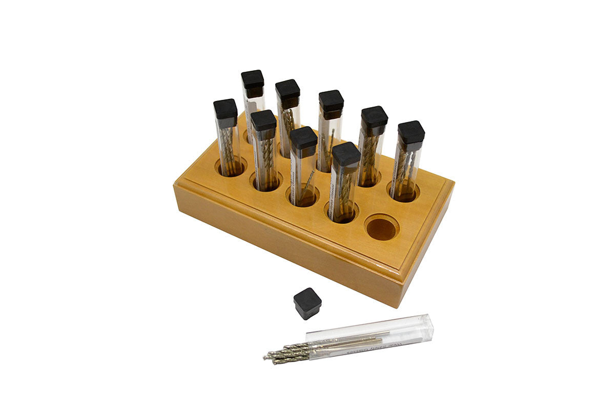 Grobet USA® 28.053 Diamond Coated Jobber Drill Set, EA