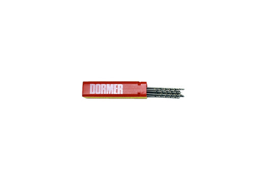 Grobet USA® 28.0536/61 Dormer Twist Drill, High Speed Steel, Package Of 10, Size 61, EA