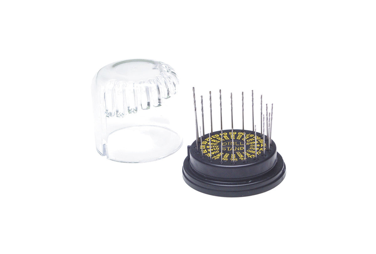Grobet USA® 28.502 Drill Set, Mascot Brand, 20 Pc. In Plastic Case, Sizes 61 To 80, EA