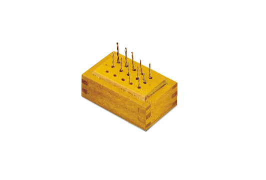 Grobet USA® 28.503 Drill Set, Mascot Brand, 12 Pc. In Wood Box, Sizes 50 To 60, EA