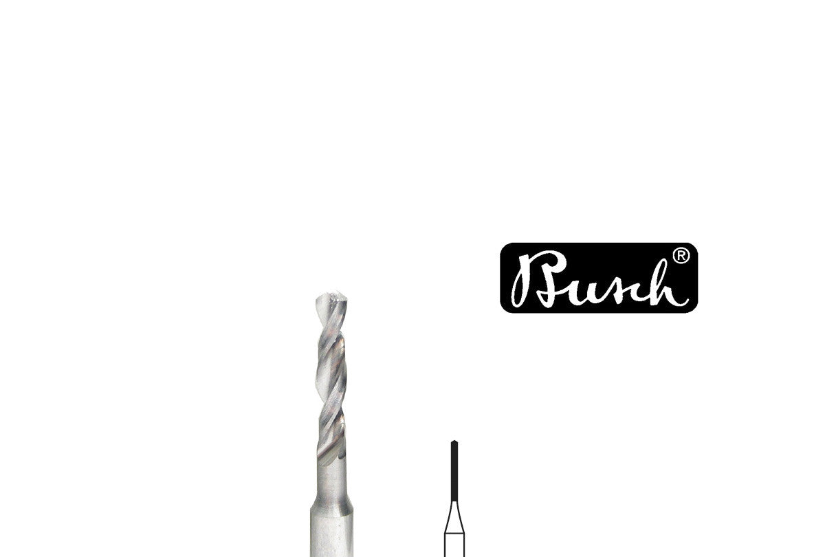 Grobet USA® 28.603 Busch Drill, Carbide, Fig. 4203S, Size 008, EA
