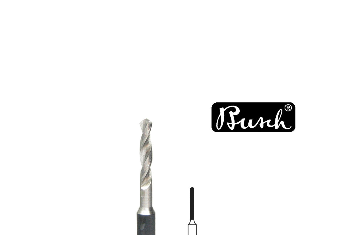 Grobet USA® 28.626 Busch Drill, High Speed Steel, Fig. 203Hss, Size 011, EA