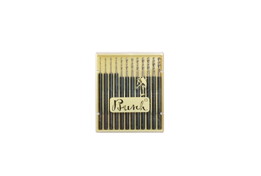 Grobet USA® 28.632 Busch Drill, Set Of 12, High Speed Steel, Fig. 203Hss, EA