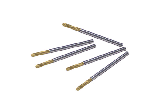 Grobet USA® 28.958 Premium Gold Cobalt Drill, Package Of 10, Size 58, EA