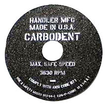 Handler 31A-C 31A-C Carbo-Dent 10″ Coarse Grit Model Trimmer Wheel