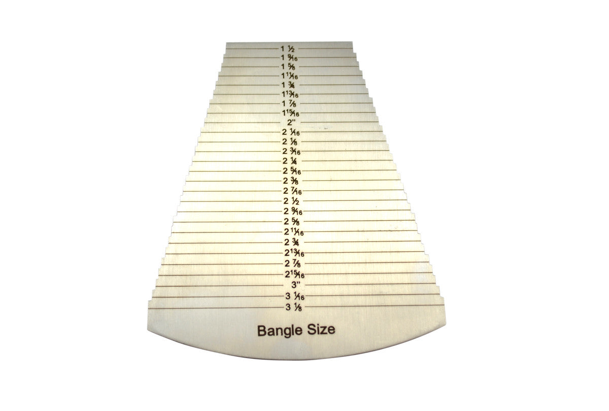 Grobet USA® 35.322 Flat Bangle Bracelet Gauge, EA