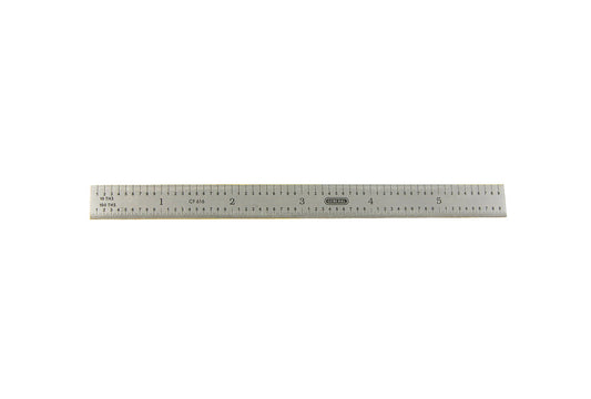 Grobet USA® 35.512 Flexible Stainless Inch Ruler, EA