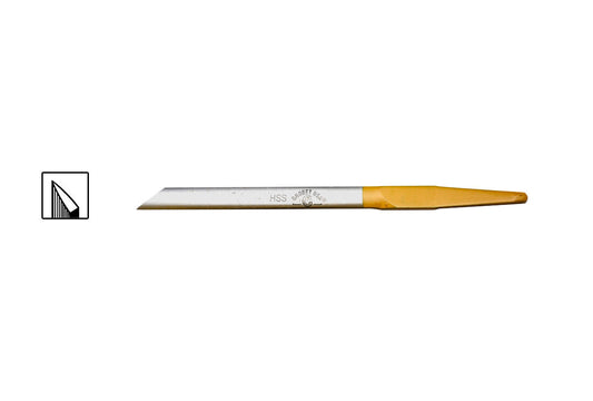 Grobet USA® 36.263 Grobet High Speed Steel Graver, Onglette 3/0, EA