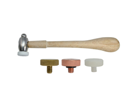 Grobet USA® 37.525 EgghEAd Hammer With 3 ReplacEAble Faces, EA