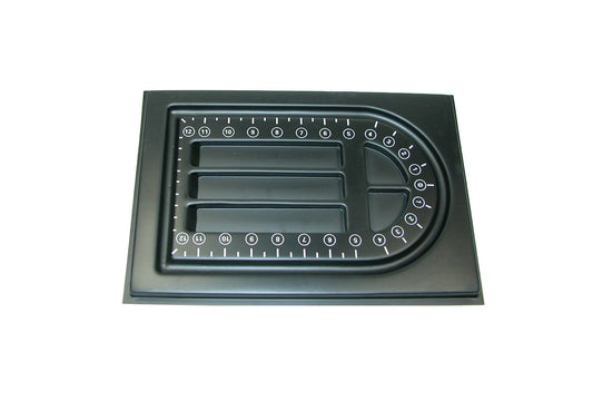 Grobet USA® 38.105 Plastic BEAd Stringing Board, EA