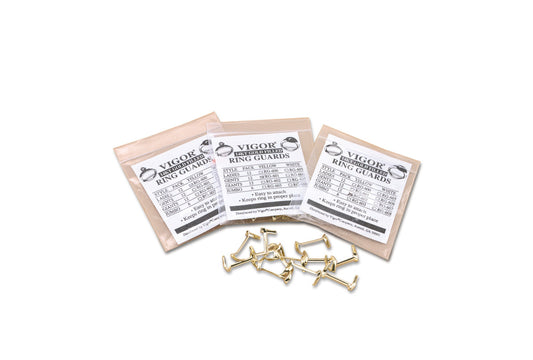 Grobet USA® 38.507 Ring Guards-Ladies, Gold Filled, White, 1 DZ